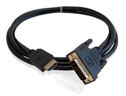 Adder HDMI-DVI-D, 2m, Black - W124578190