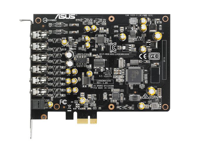 Asus PCI Express, 3.5mm, S/PDIF, Sonic Studio, Windows, 16bit/24bit/32bit - W125082273