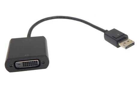 HP DisplayPort/DVI, Black - W125033598