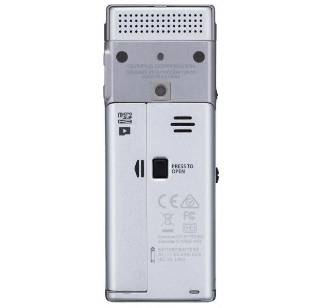 Olympus DM-720 + ME-3 - Hi/Mid/Lo/Auto, 4GB, microSD (Max.32GB), PCM/MP3, USB Direct - W124877505