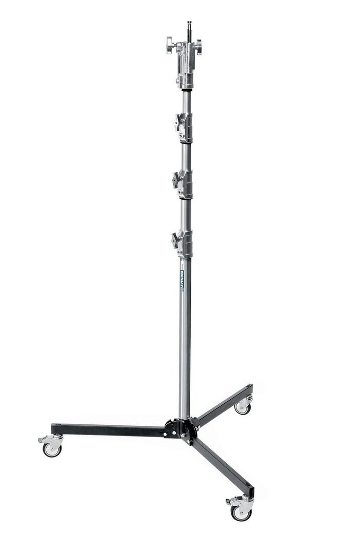 Manfrotto 20kg Capacity, 142-340cm, 3 Rollers, 10.7kg, Silver - W125091247