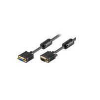 MicroConnect Full HD SVGA Monitor Extension Cable with Ferrite Cores, 5m - W124964465