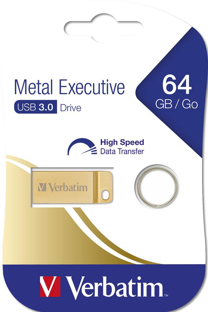 Verbatim Clé USB 3.0 Executive métallique 64GB - W125040249