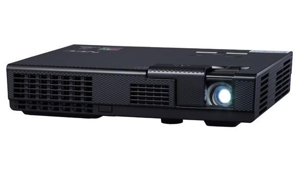Sharp/NEC DLP, 1000 ANSI Lumen, 1280 x 800 (WXGA), 10000:1, F= 1.5, f= 13.92 mm, HDMI, RCA, USB, SD, 1.36 kg - W125340562
