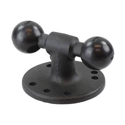 RAM Mounts RAM Double Ball Adapter with Round Base - W124770325