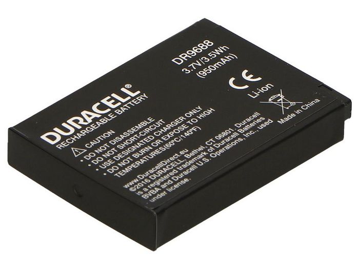 Duracell Duracell Digital Camera Battery 3.7V 950mAh replaces Samsung SLB-10A Battery - W124582963