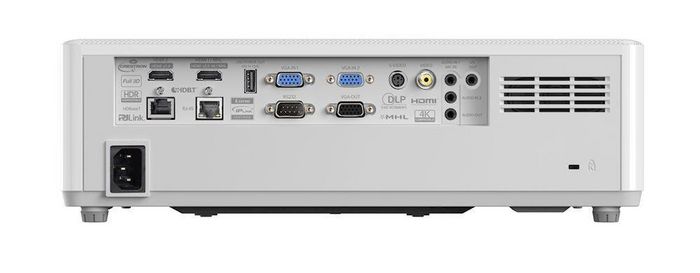 Optoma ZU506Te, DLP, 1920x1200, 16:10, 5500 lum, HDMI, VGA, RS-232, 3.5mm, HDBaseT, S-Video, RJ-45, USB, 374x302x117 mm - W125089270