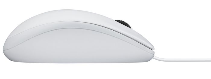 Logitech B100 Optical USB Mouse, USB Type-A, White - W124882218