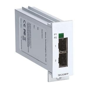 Moxa 2-port Gigabit Ethernet and 4-port Fast Ethernet modules for the EDS-728/828 Series - W124514713