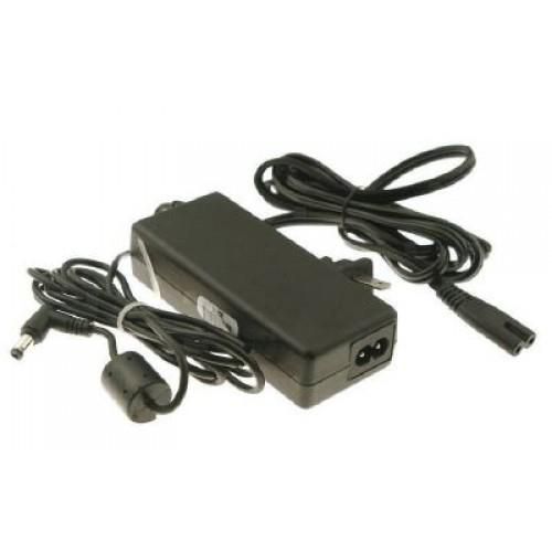 HP AC adapter (90-watt) - Input voltage 110-240VAC, 50-60Hz - 18.5VDC output, 4.9A, 90 watts - Includes power factor correction (PFC) technology - Requires separate 3-wire AC power cord with C5 connector - W125127009