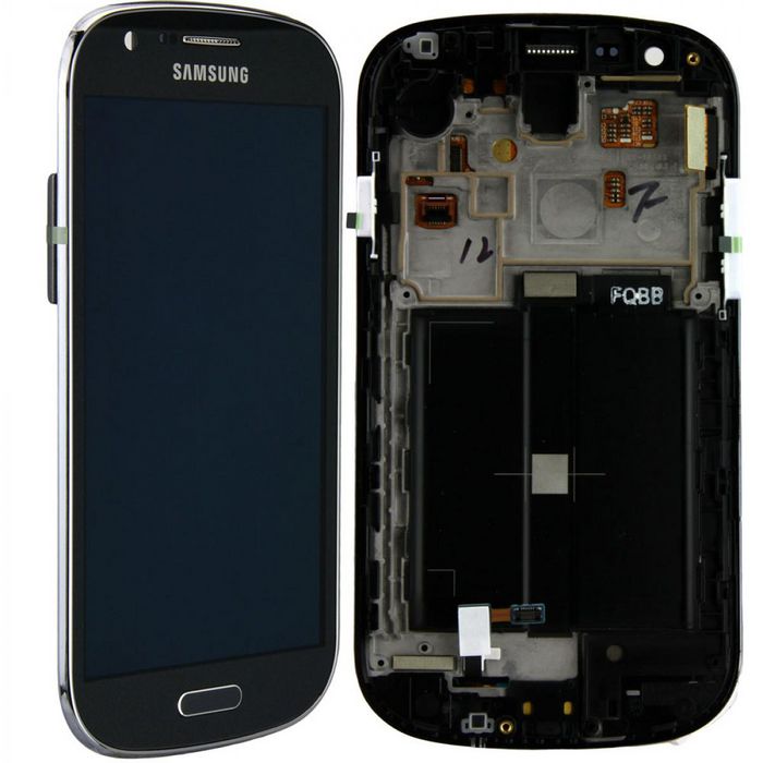 Samsung Samsung GT-I8730 Galaxy Express, Complete Front+LCD+Touchscreen, grey - W125254754