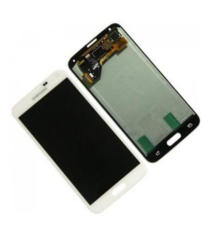 Samsung Samsung SM-G900F Galaxy S5, Complete Display LCD+Touchscreen, white - W125254766