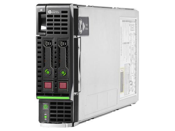 Hewlett Packard Enterprise HP ProLiant BL460c Gen8 E5-2609 2.40GHz 4-core 1P 16GB-R P220i SFF Server - W124973390