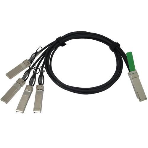 Cisco QSFP+ to 4xSFP+ passive copper cable, 3m - W124470098