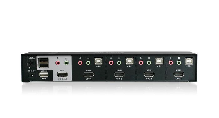 IOGEAR 4-Port HDMI KVMP with MiniDisplayPort Adapters Bundle - W124755235