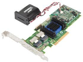 Adaptec 6805TQ RAID controller - PCIe, MD2 Low-Profile, SAS 6 Gb/s - W125181151