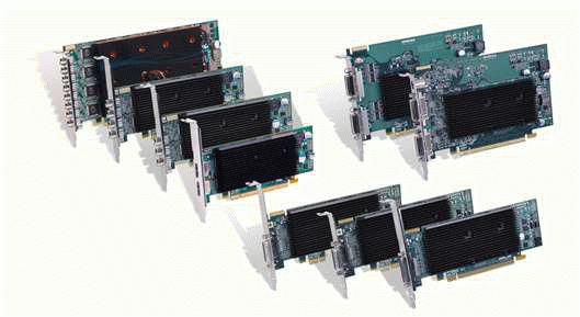 Matrox The Matrox M9148 LP PCIe x16 QuadHead graphics card renders pristine image quality on up to four DisplayPort monitors at resolutions up to 2560 x 1600 per output for an exceptional multi-monitor user experience. - W125085740