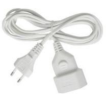 Brennenstuhl Plastic extension cable 3m white - W124698644
