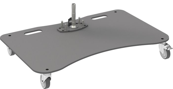 SmartMetals Wheeled base plate up to 50 inch, single construction (with pin) - W125430787