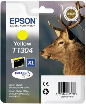 Epson Singlepack Yellow T1304 DURABrite Ultra Ink - W124646683