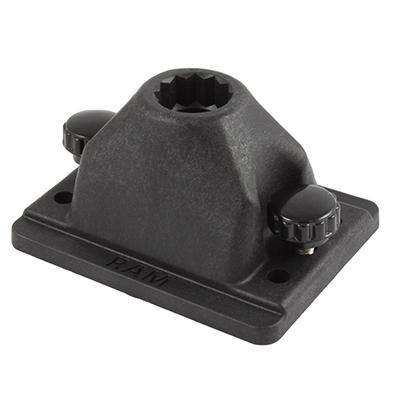 RAM Mounts RAM ROD Deck and Track Base with Tightening Knobs - W124869875