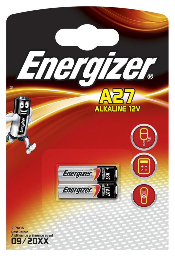 Energizer Alkaline battery A27 12V 2-blister - W124927491