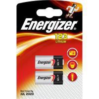 Energizer CR123/CR123A Lithium Photo Battery Pack of 2 - W125092320