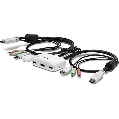 TRENDnet 2-Port HDMI, 3.5mm Analog Audio, Full HD 1080p, USB Powered - W125186052