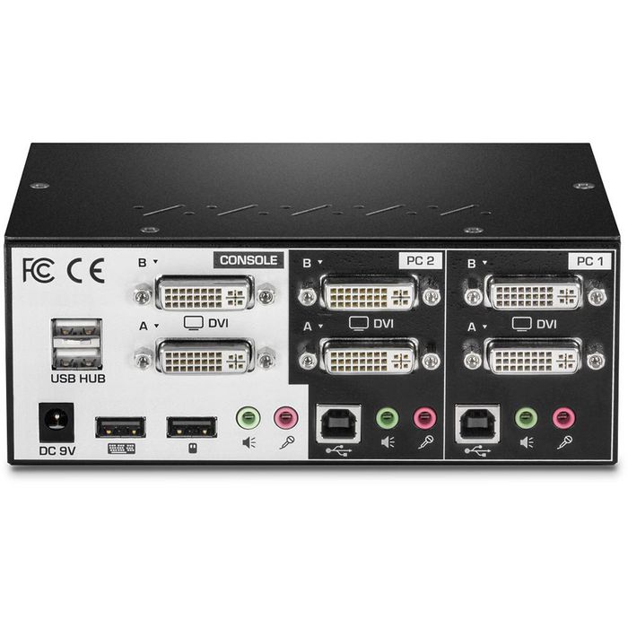 TRENDnet 2-Port Dual Monitor DVI KVM Switch - W125186054