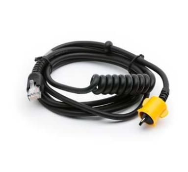 Zebra Serial Cable w / Strain Relief (RJ-45) - W124568439