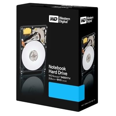 WD400VE-RFB, Western Digital Scorpio PATA Hard Drive 40GB, 8MB