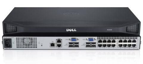 Dell 16 x KVM, 8 x USB, silver - W124943873