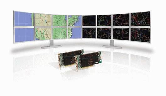 Matrox M9188, PCIe x16, 2048MB, 8 x Mini DisplayPort, DVI SL, 2560x1600/1920x1200 - W124985927