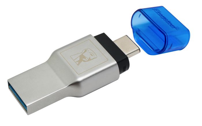 Kingston MobileLite Duo 3C USB3.1 + Type C Reader microSD/microSDHC UHS-I/microSDXC UHS-I - W124849973