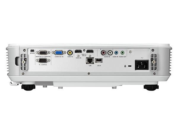 NEC 3200 Lumens, DLP, 1920 x 1080, 3D, 16:9, 10000:1, 34 dB, D-Sub x2, HDMI x2, RJ-45, USB, 100-240 V AC, 50/60 Hz, 4.7 kg - W124985142