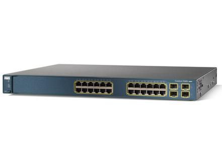 Cisco Catalyst 3560 - 24 ports 10/100 PoE + 2 SFP Gigabit Ethernet Ports - W125342103