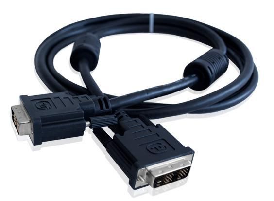 Adder 2x DVI-D, 2m, Black - W124978172