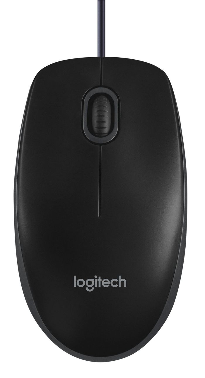 Logitech B100, Optical, USB, 800dpi, f/ Business - W125337236