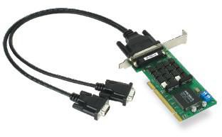 Moxa 2-port RS-422/485 low profile Universal PCI serial board with optical isolation - W124611247
