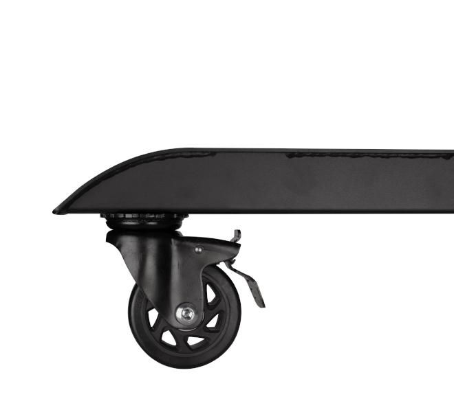 B-Tech Floor Base for Trolleys and Stands, black - W125288799