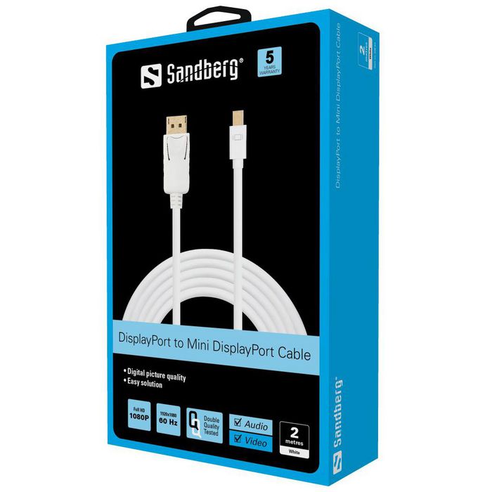 Sandberg DisplayPort - Mini DP M-M 2m - W124622918