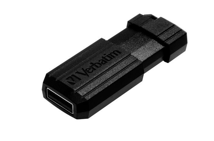Verbatim PinStripe USB Drive 64GB - Black - W125184719