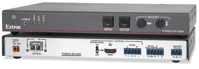 Extron Fiber Optic Scaling Receiver for HDMI, Audio, and RS-232, Multimode - W125355131