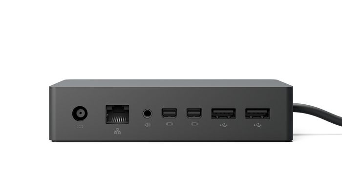 Microsoft 2 x Mini DisplayPorts, 1 x Rj-45, 4 x USB 3.0, 1 x Audio out, 550g - W125268242