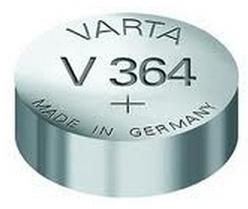 Varta 1x 1.55V V 364 Silver battery, SR 60 - W124780744