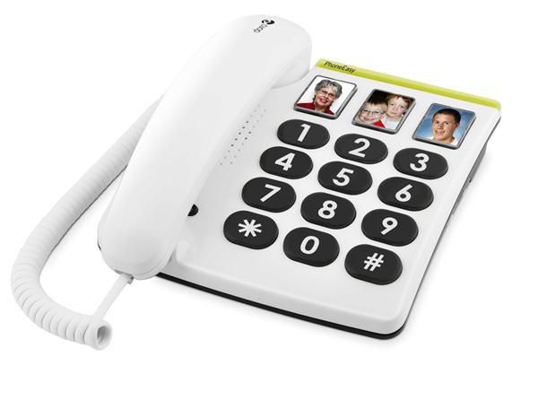 Doro PhoneEasy 331ph Easy to use telephone with photobuttons - W124485211