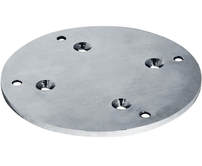 Videotec Parapet/ceiling mount bracket, Ø 238mm, max 40kg, Stainless steel - W124490464