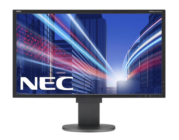 Sharp/NEC 27" AH-IPS LED, 1920x1080, 16:9, 250cd/m², 6ms, 16.7M, HDMI, DVI-D, VGA, DP, 4xUSB, 31W, 7.2kg, Black - W124888177