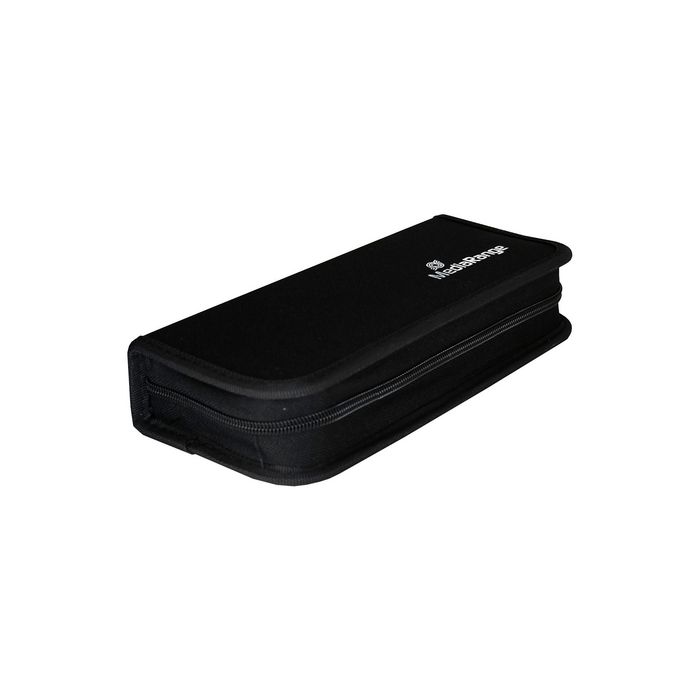 MediaRange MediaRange Media storage wallet for 10 USB Flashdrives and 5 SD Memorycards, nylon, black - W124546341