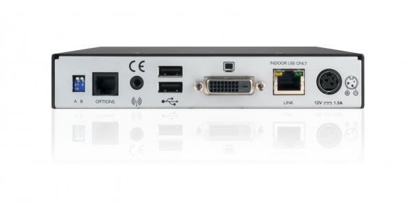 Adder User station for the DDX range, DVI-D, USB type A x 4, 3 x 3.5mm jack - W124548625